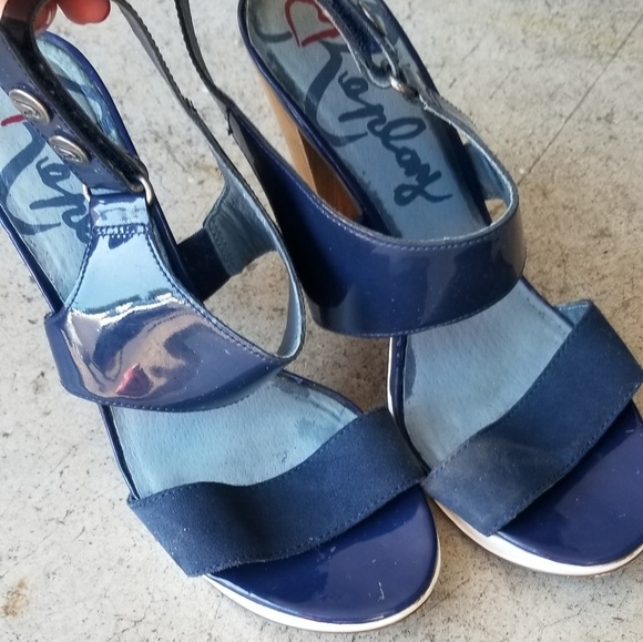 Replay heel blue size 6 - Picture 2 of 3